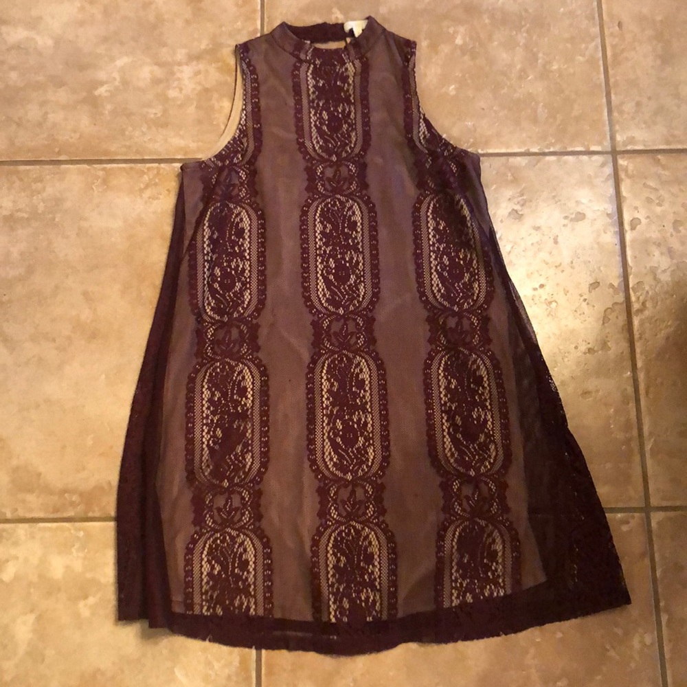 High Neck Dress